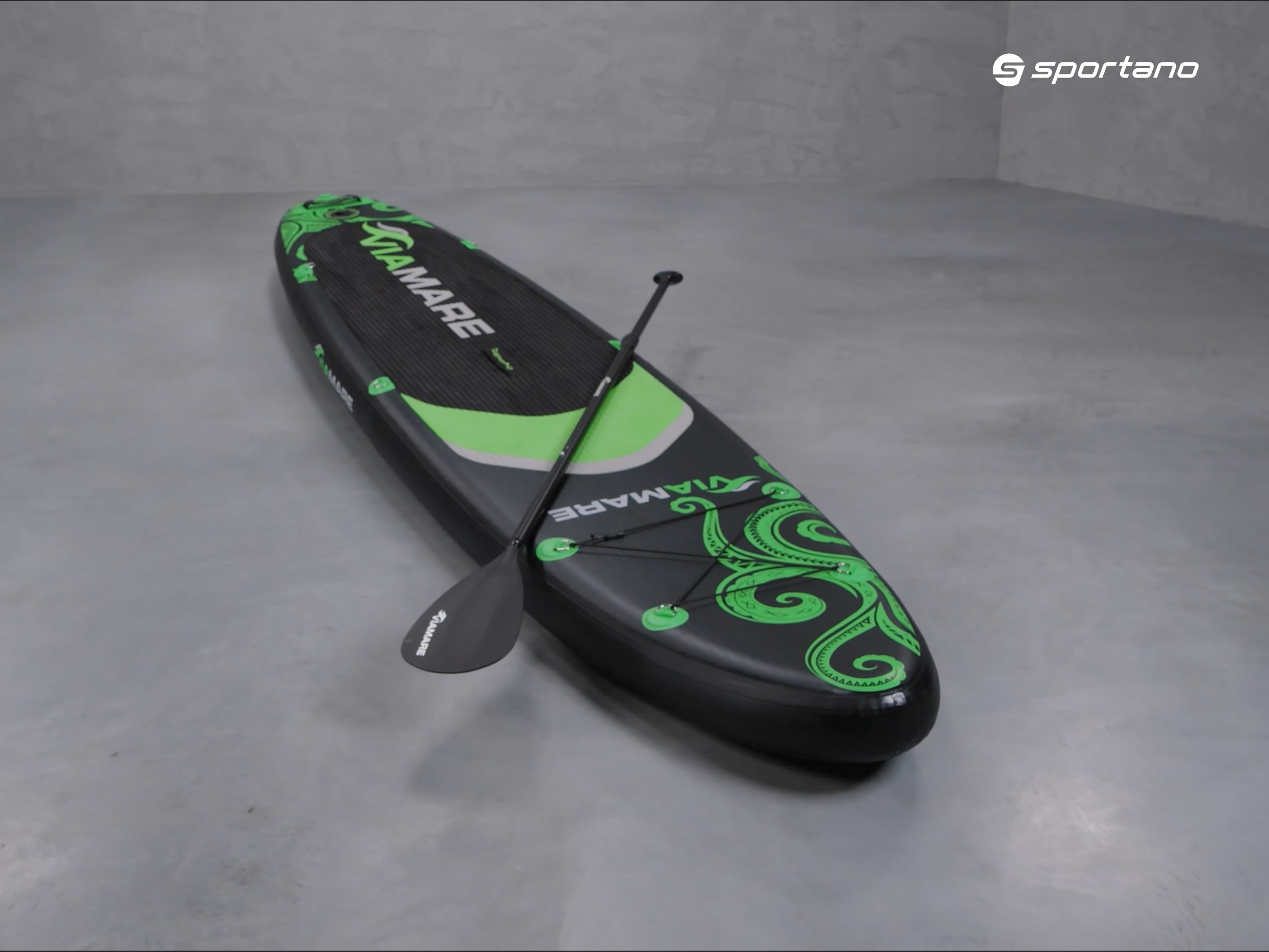 Zestaw deska SUP pompowana Viamare 330 S 10'9" octopus green/black