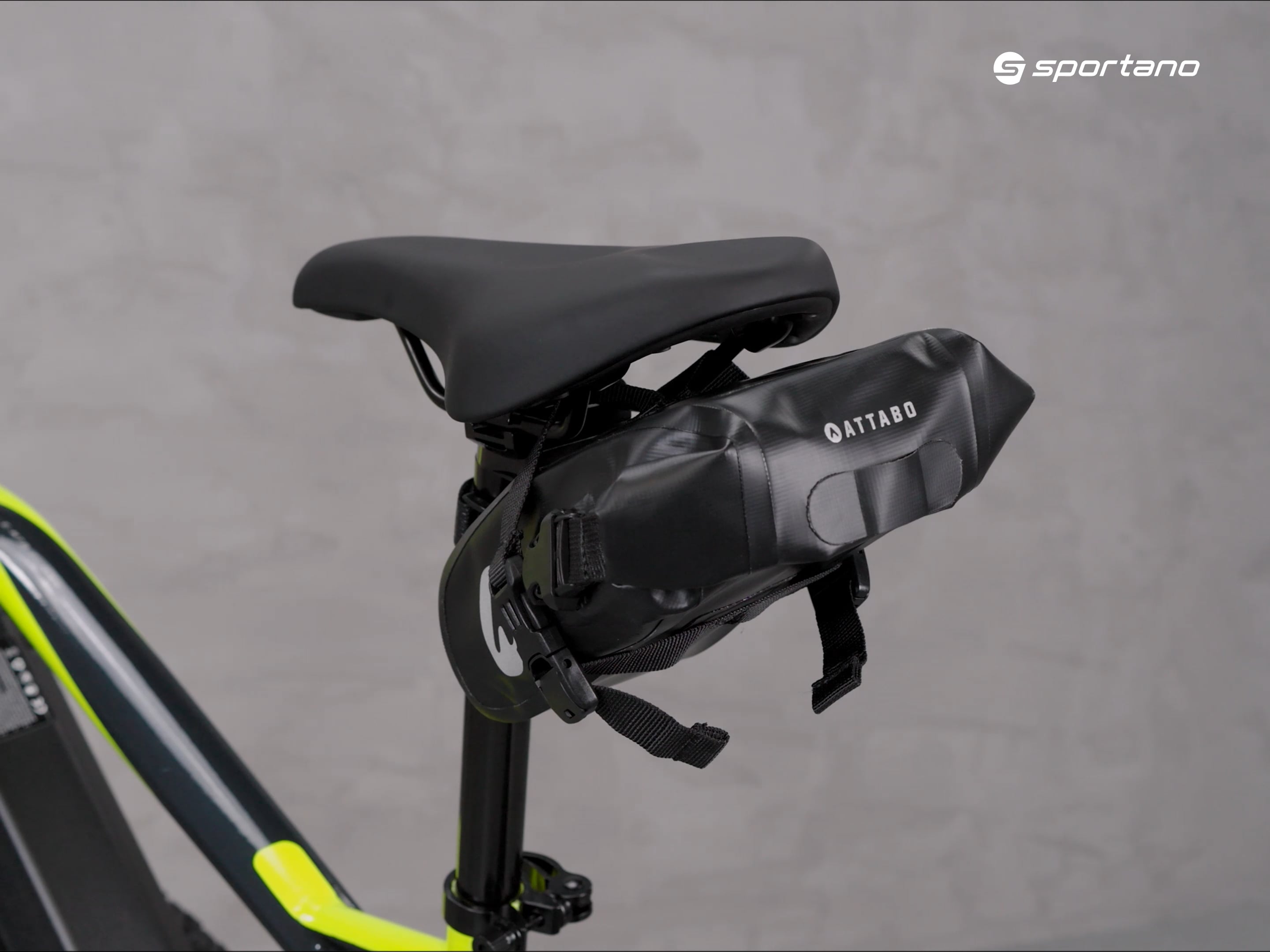 Torba rowerowa podsiodłowa ATTABO ASB-340 1 l czarna