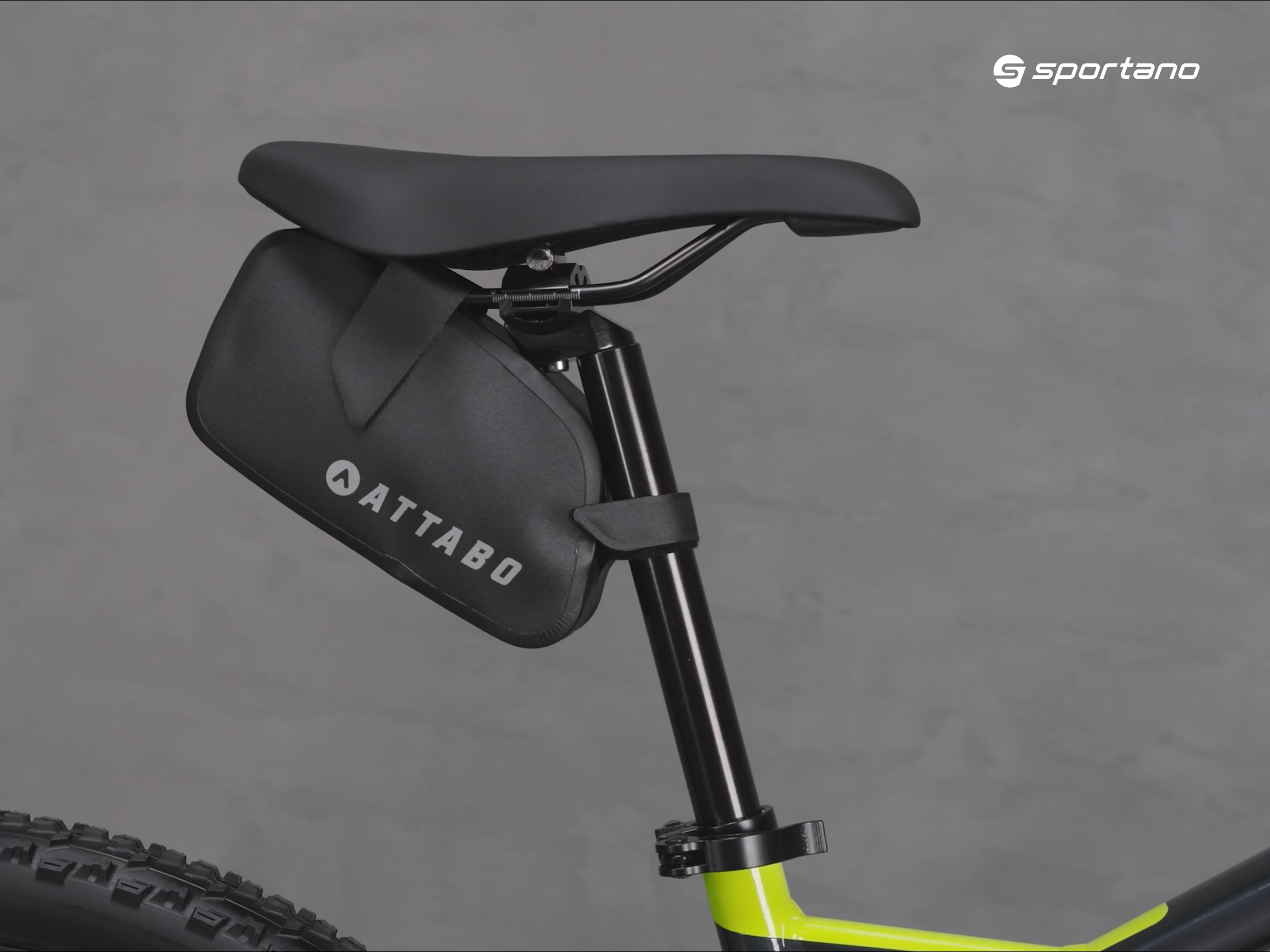 Torba rowerowa podsiodłowa ATTABO ASB-210 1.2 l czarna
