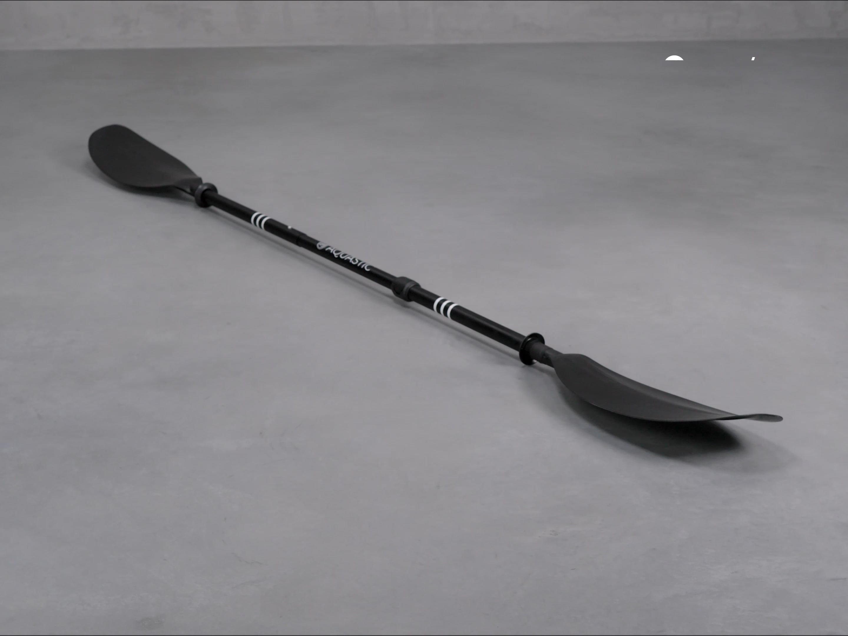 Wiosło kajakowe 3-częściowe AQUASTIC AQS-KPD002 200-220 cm czarne
