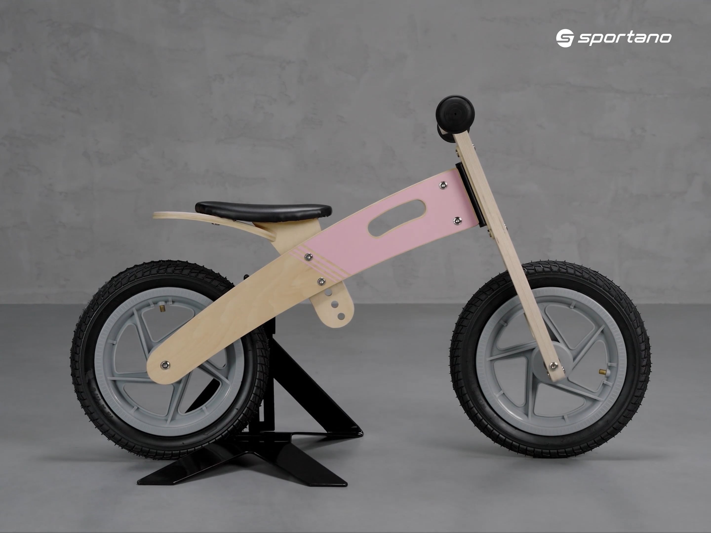 Rowerek biegowy Spokey Woo-Ride Duo różowy 940904