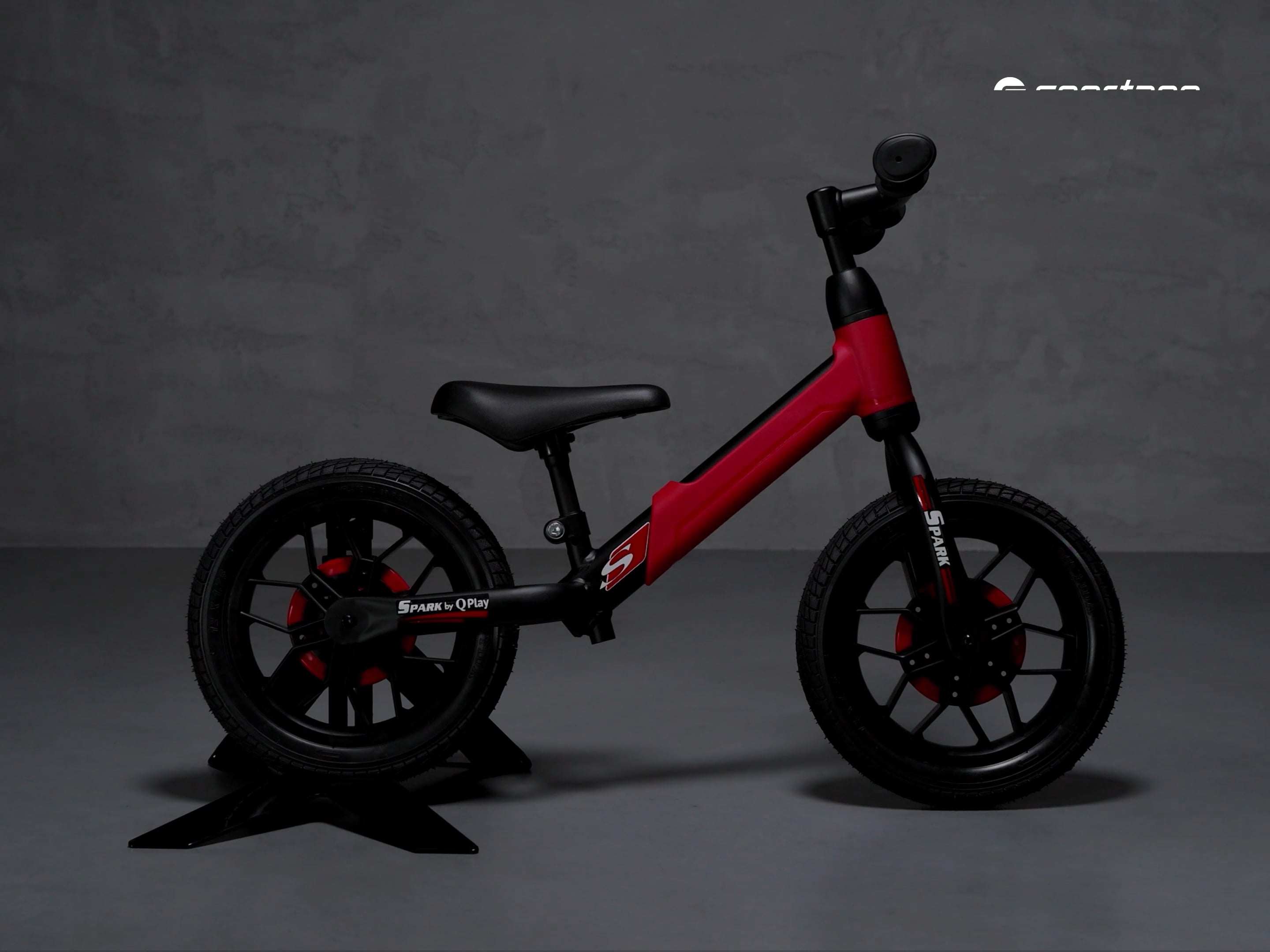 Rowerek biegowy Qplay Spark red