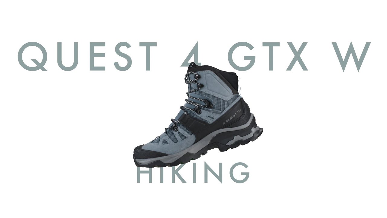Buty trekkingowe damskie Salomon Quest 4 GTX magnet/black/sun