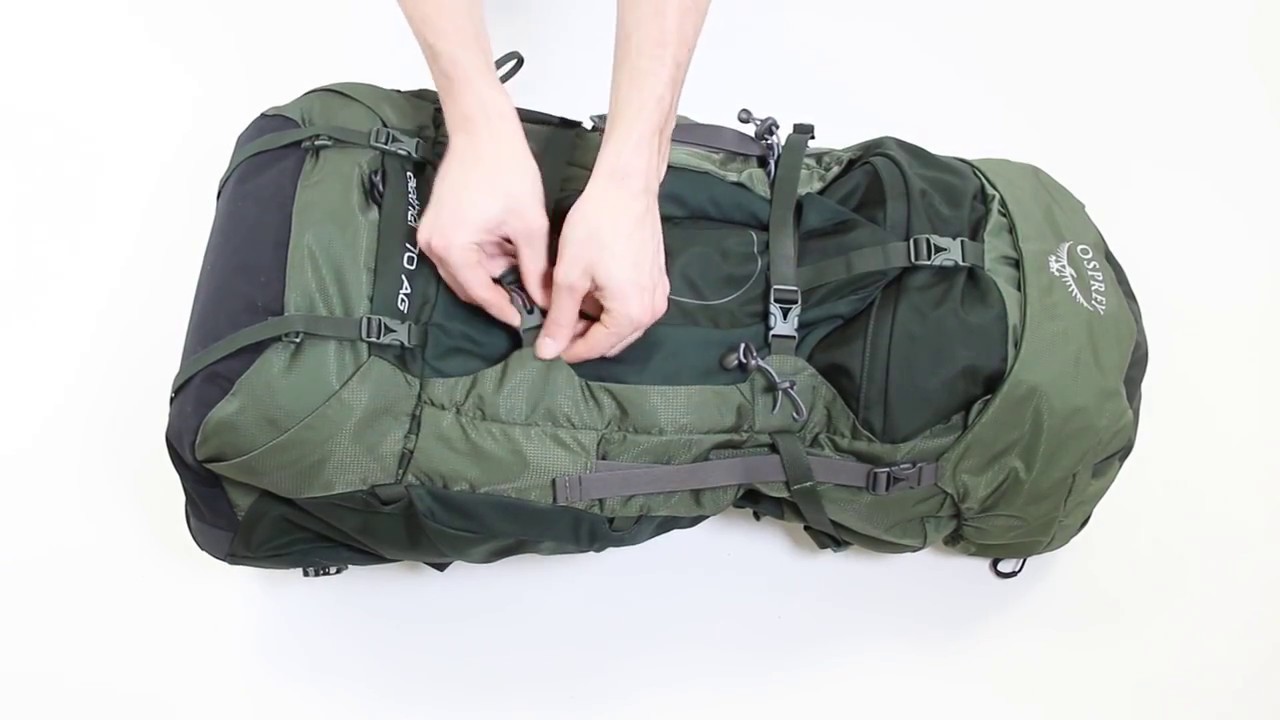 Plecak trekkingowy męski Osprey Aether 65 l black