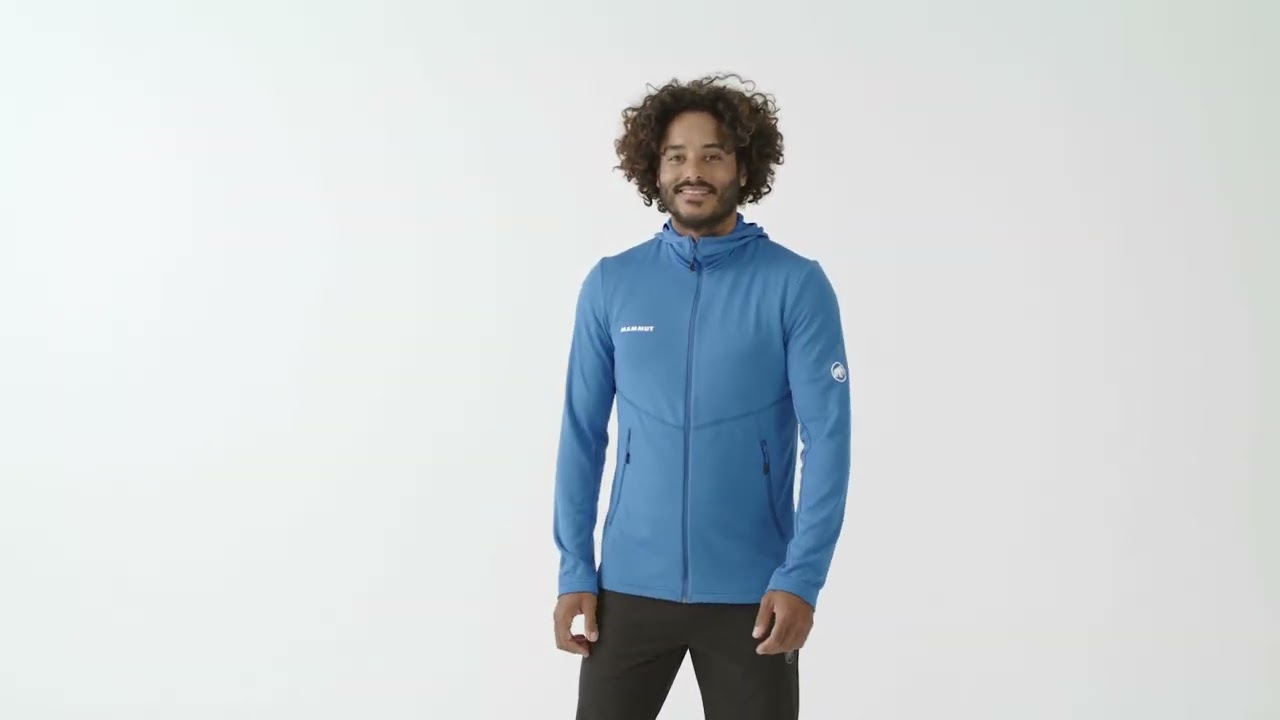Bluza trekkingowa damska Mammut Aconcagua Light ML Hooded white
