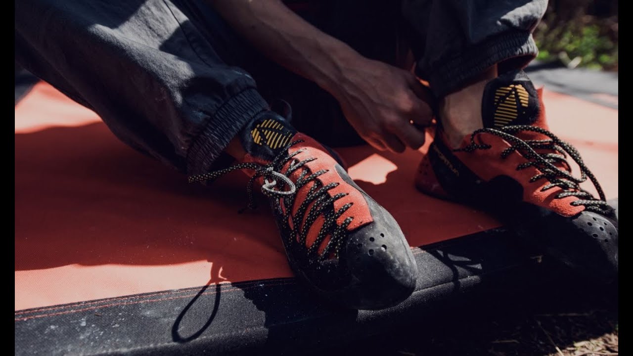 Buty wspinaczkowe męskie La Sportiva Testarossa red/black