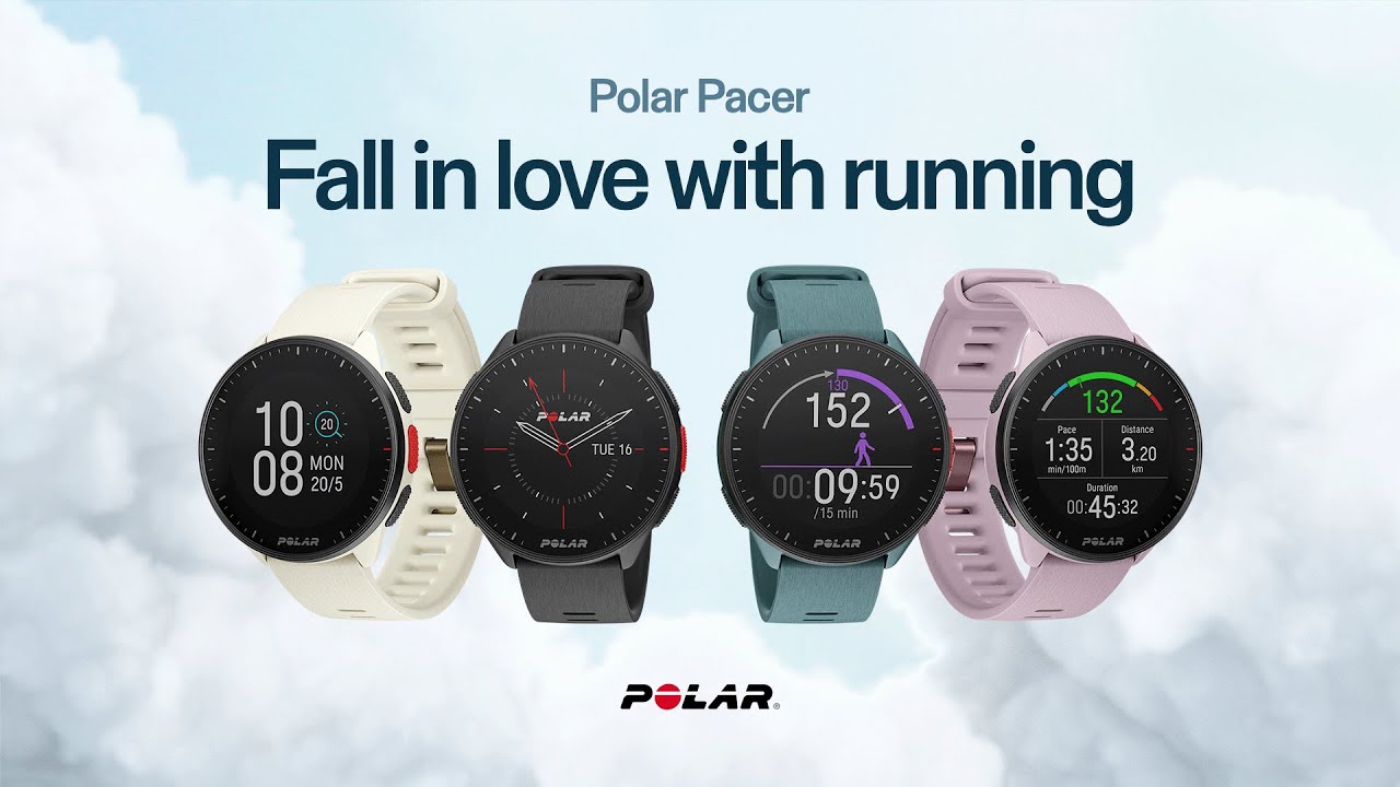 Zegarek Polar Pacer czarny PACER BLK