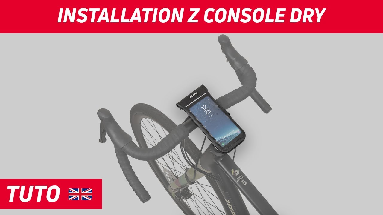 Pokrowiec na telefon Zefal Z Console Dry L + Z Bike  black