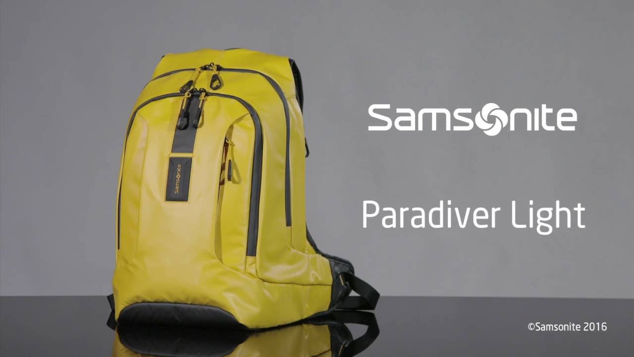 Plecak miejski Samsonite Paradiver Light 24 l yellow