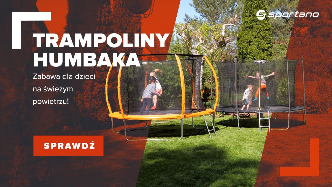 Trampolina ogrodowa HUMBAKA Eco 244 cm