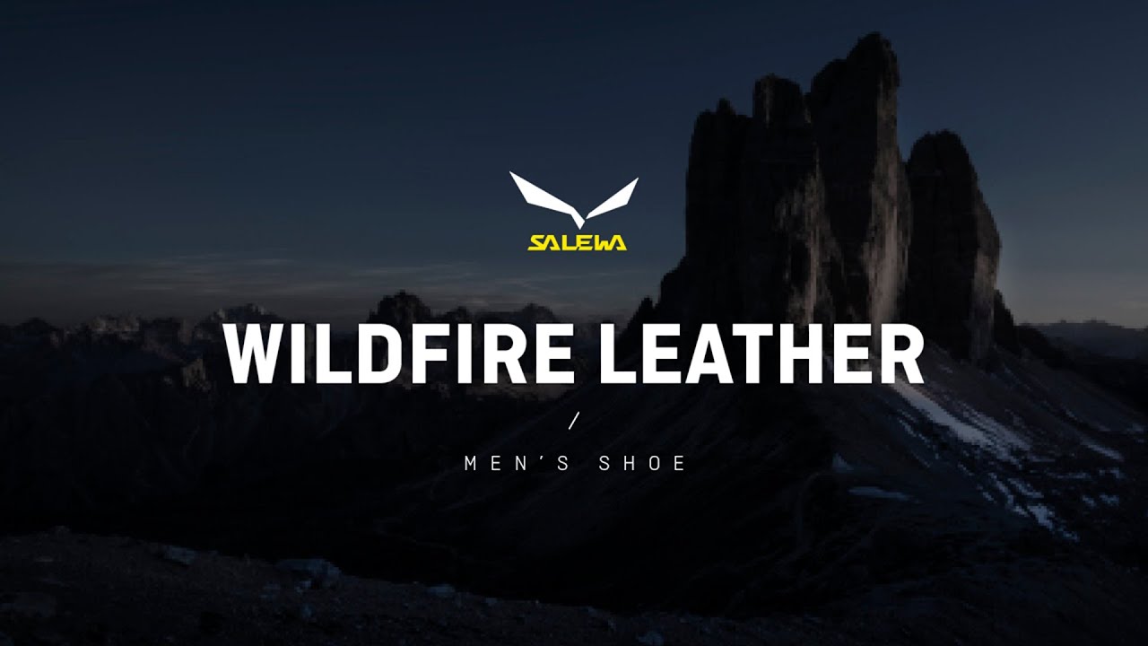 Buty podejściowe męskie Salewa Wildfire Leather raw green/black