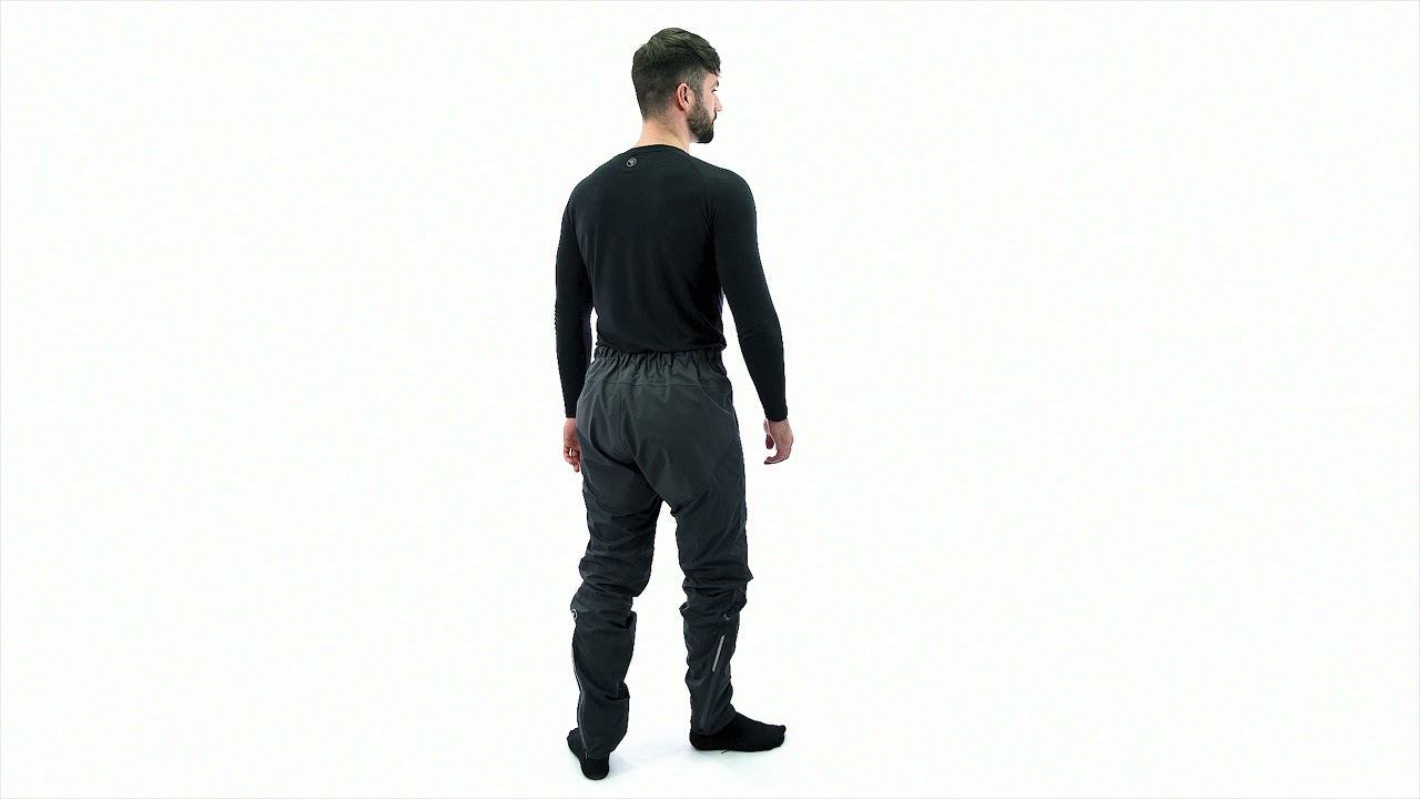 Spodnie rowerowe męskie Endura GV500 Waterproof anthractie