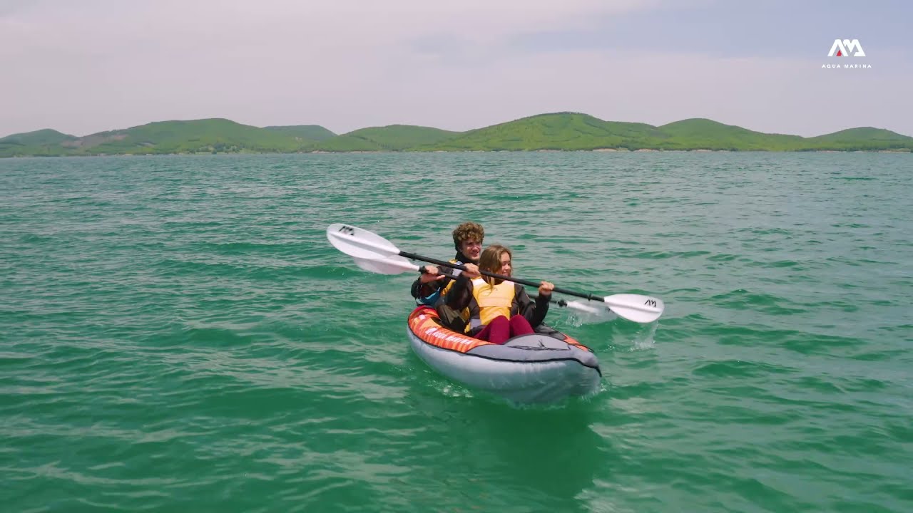 Kajak pompowany 2-osobowy Aqua Marina Memba Touring Kayak 12'10" 390 cm