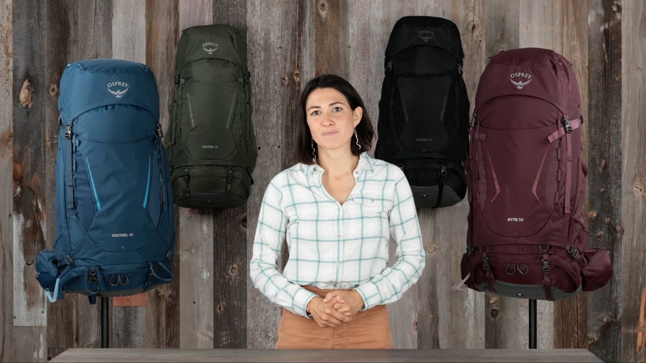 Plecak trekkingowy męski Osprey Kestrel 48 atlas blue