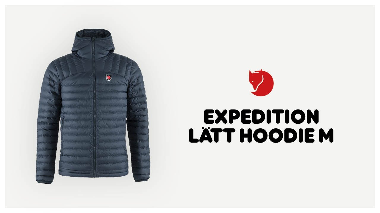 Kurtka męska Fjällräven Expedition Latt Hoodie black