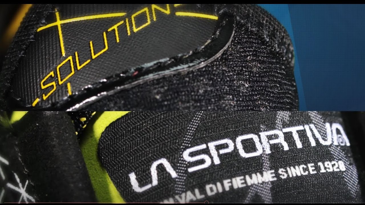 Buty wspinaczkowe damskie La Sportiva Solution white/lily orange Solution ZFCS014W00003